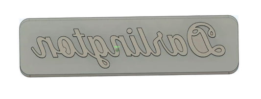 Custom 3.5in stamp Price Includes Shipping