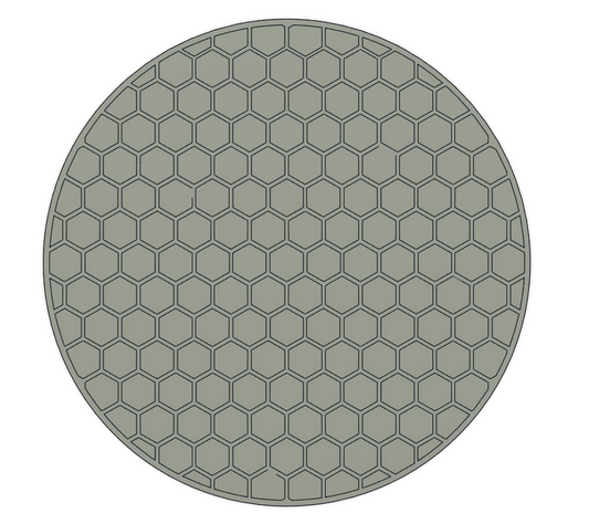 3in Honeycomb Stamp Price Includes Shipping