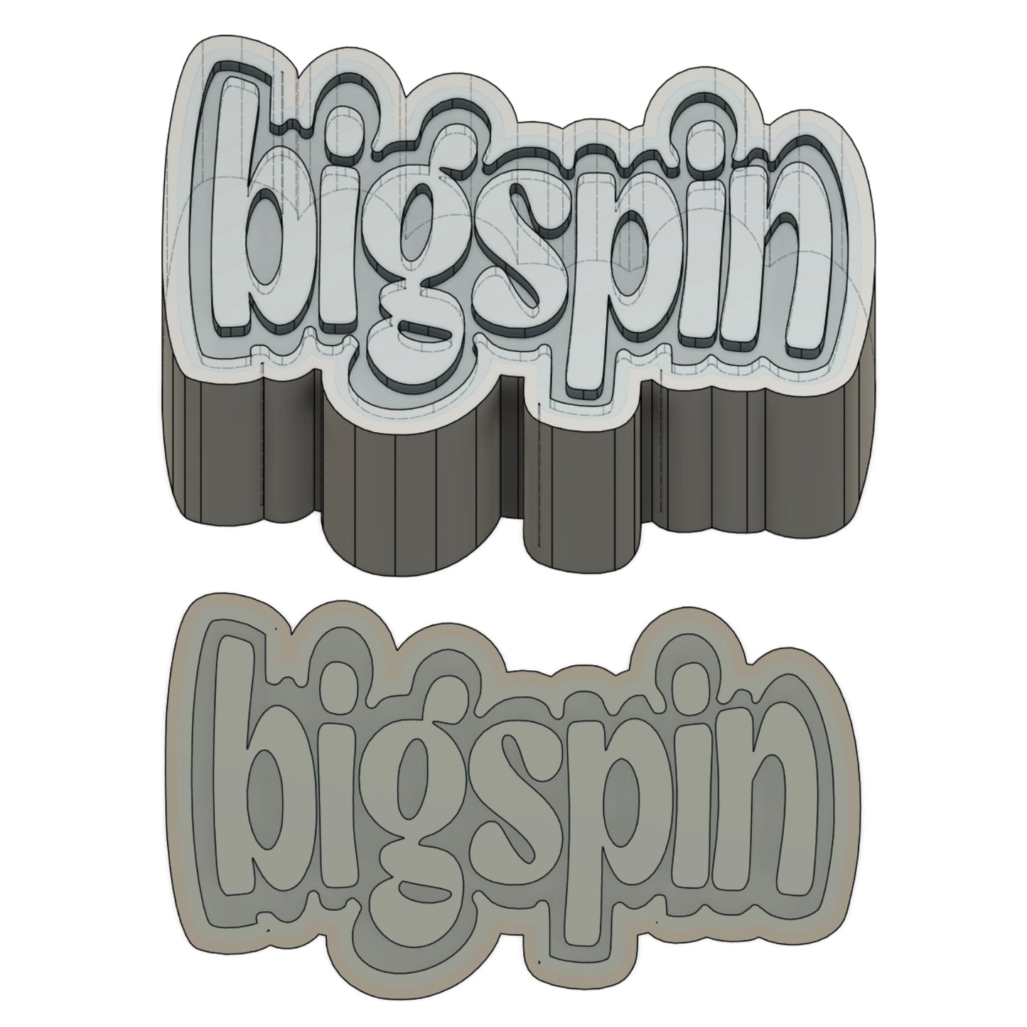2 Custom Die Cut Stamps Price Includes Shipping