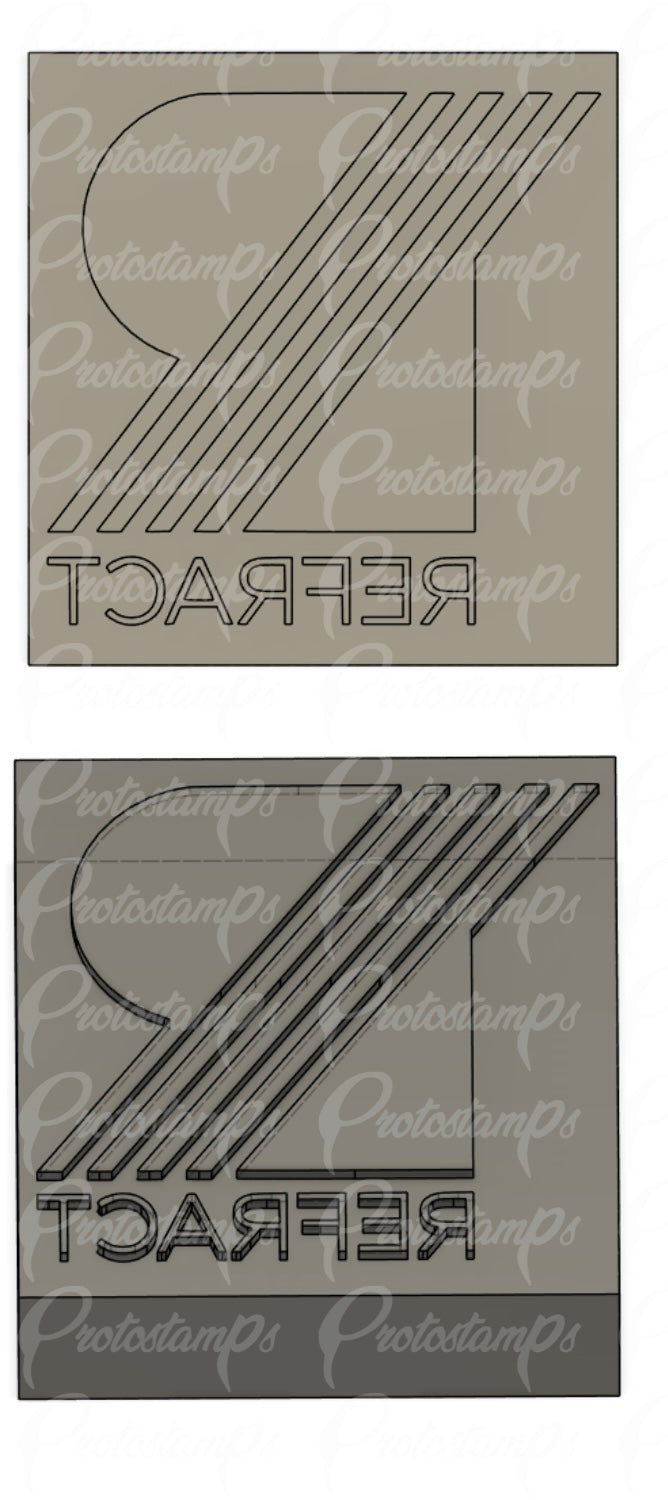 55mm Stamp, Price Includes Shipping