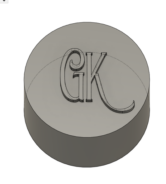 30mm GK Stamp Price Includes Shipping