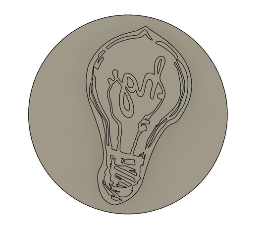 Custom 50.8mm Stamp Price Includes Shipping