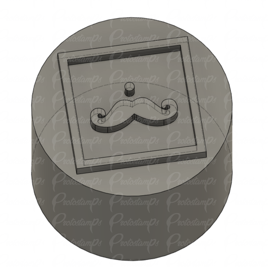 Custom 25mm stamp.  Price includes shipping to Spain