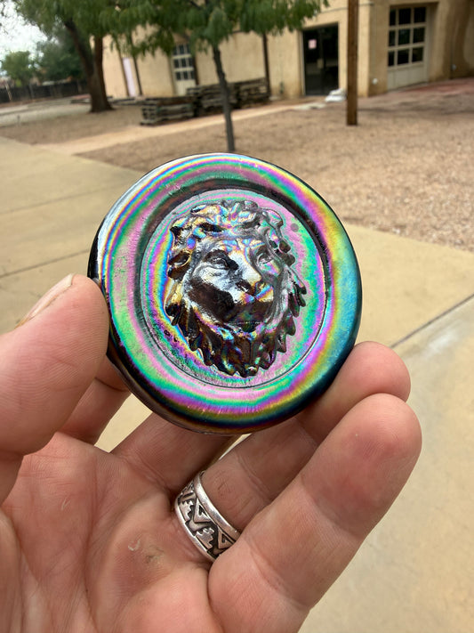 38mm Lions Head Graphite Prunt, Price Includes Shipping