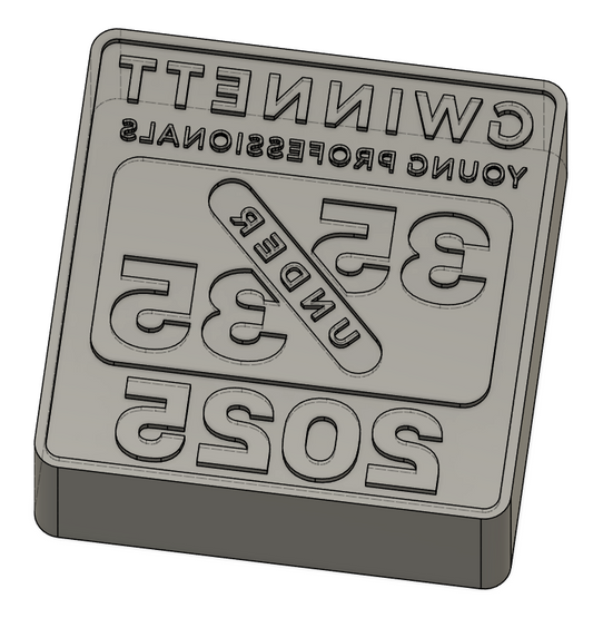 Gwinnett Young 2025 graphite version 50mm x 50mm price includes shipping