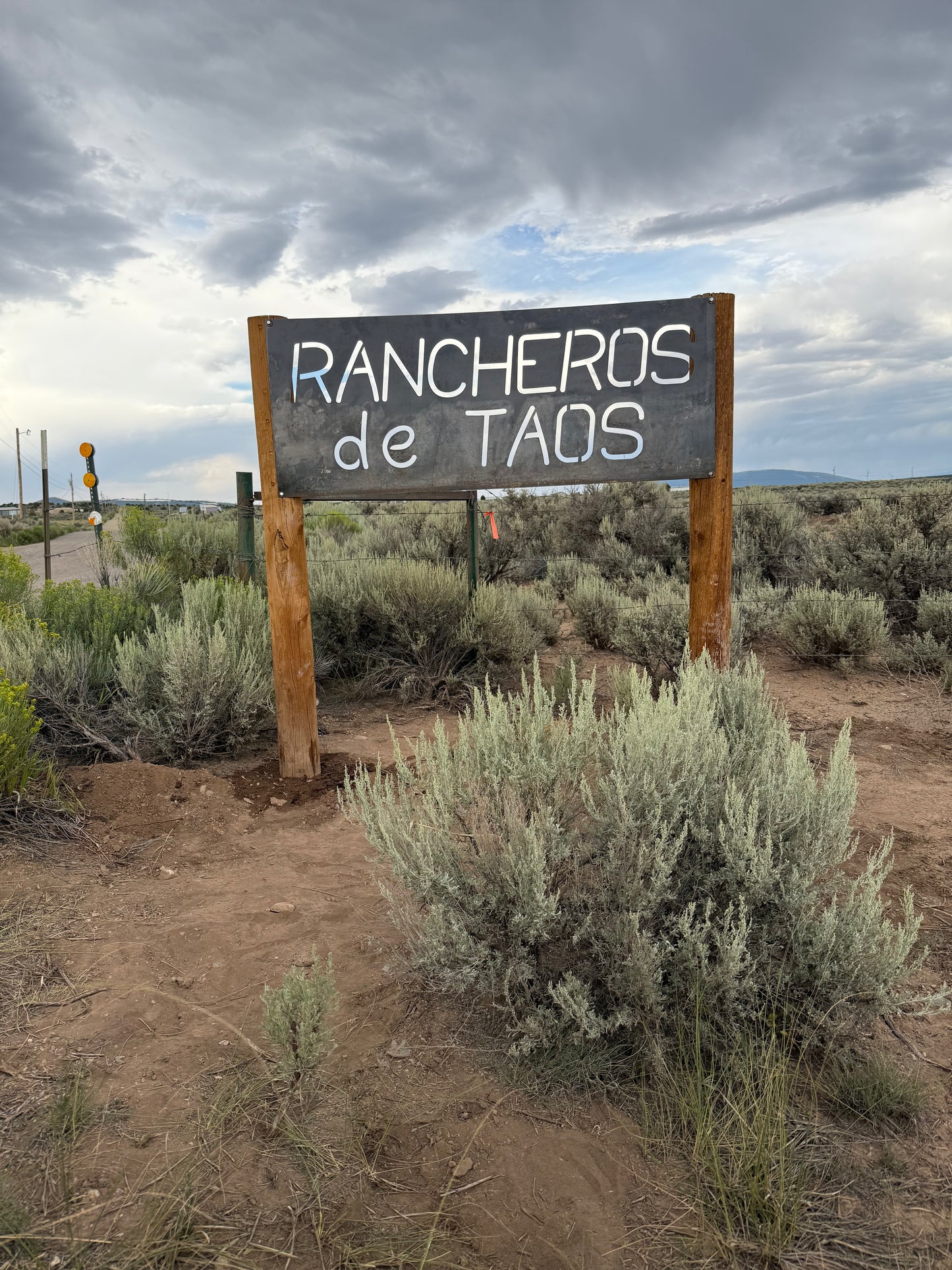 Custom 5ft sign price includes install and concrete