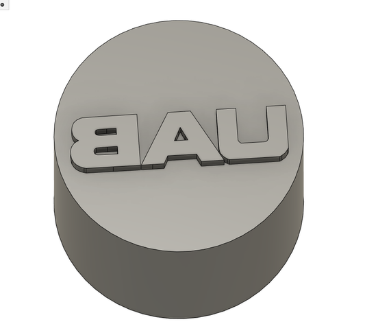 1in UAB stamp price includes 5 business day rush order and shipping