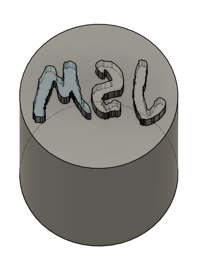 Custom 15mm JSM Stamp price includes shipping