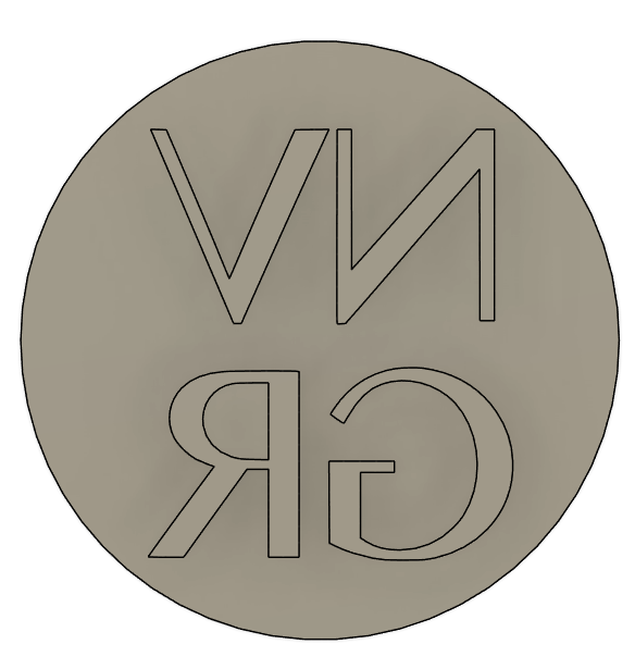 30mm Stamp Price Includes Ground Shipping