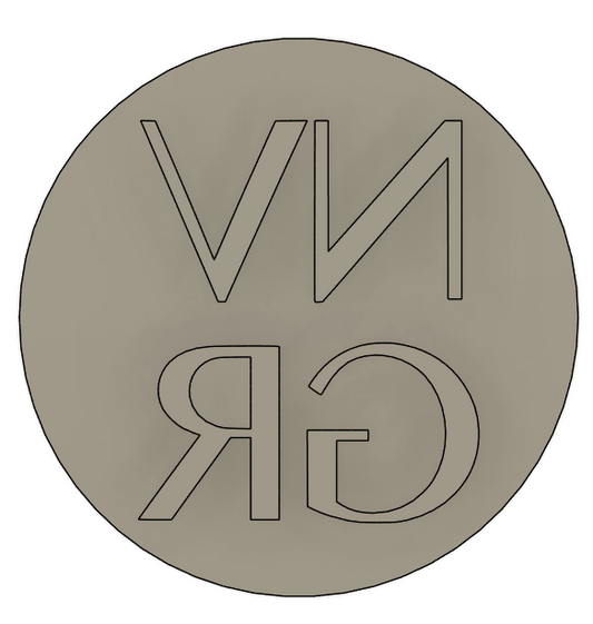 30mm Stamp Price Includes Ground Shipping