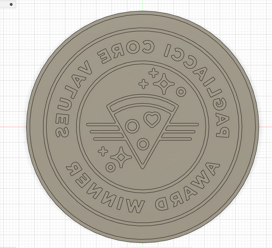 Custom 3in Puck Mold with Graphite Stamp. Price Includes Shipping