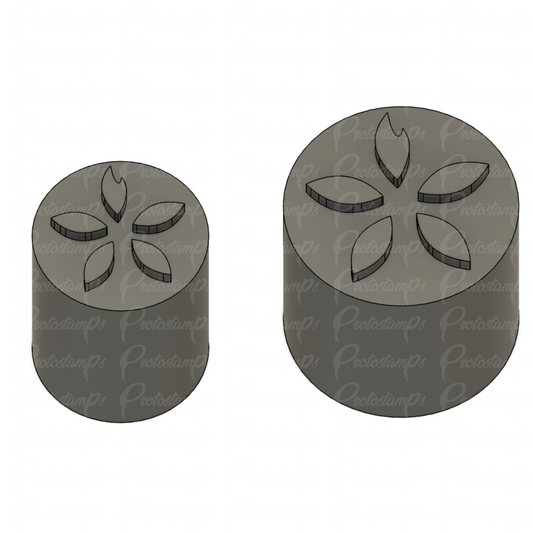 2 Custom Stamps, 15mm and 20mm price includes Shipping