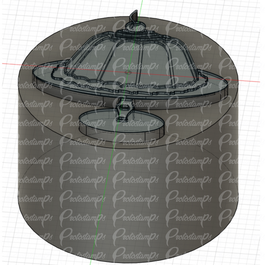 Custom 27mm Stamp, Price Includes Shipping
