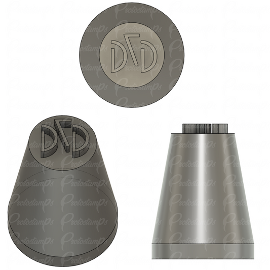 Custom 9mm Stamp Price Includes Shipping