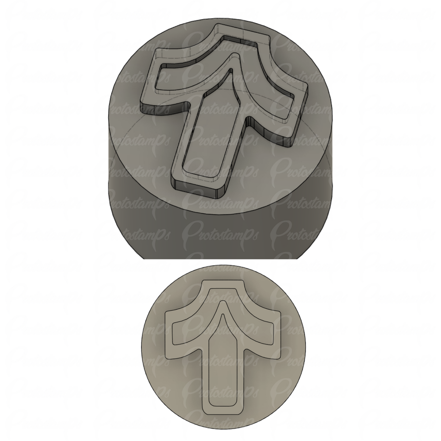 Custom 1in Stamp Price Includes Shipping
