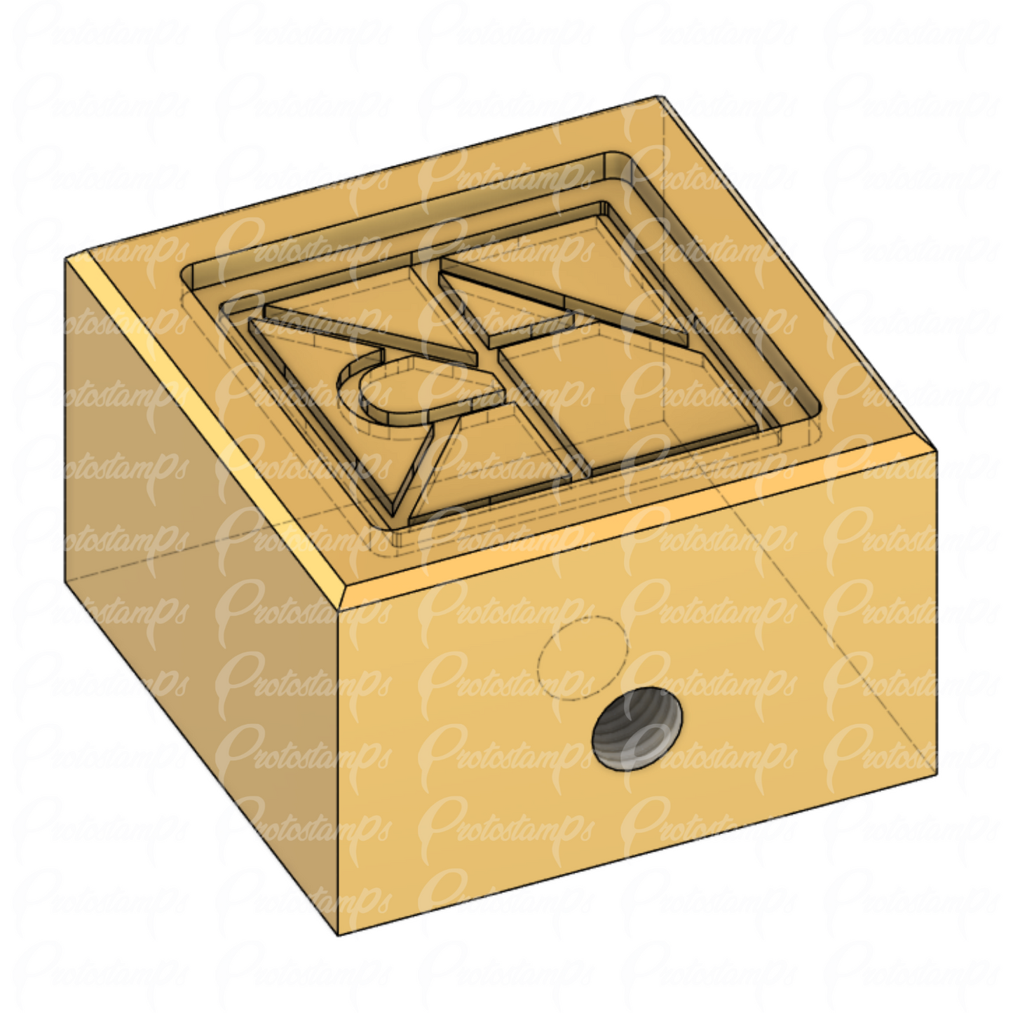 Custom 30mm x 30mm Graphite Mold Price Includes Shipping to France