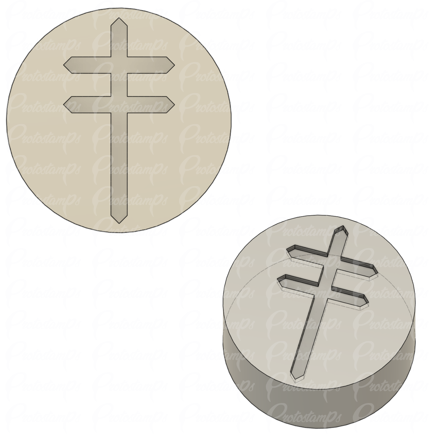 Custom 40mm Stamp, Price Includes Rush Order and Shipping