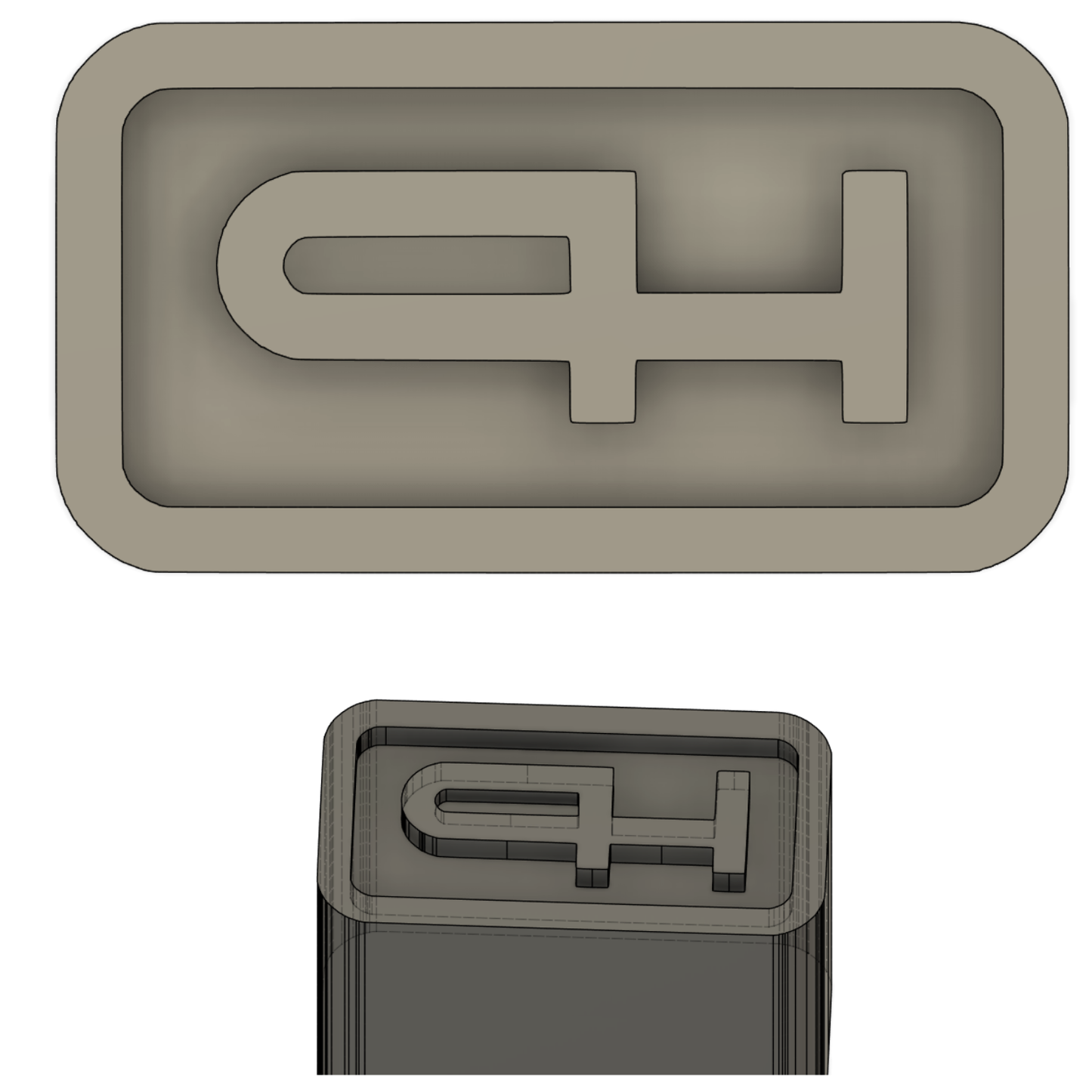 Custom 1in Rectangular Stamp Price Includes Shipping