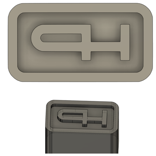 Custom 1in Rectangular Stamp Price Includes Shipping