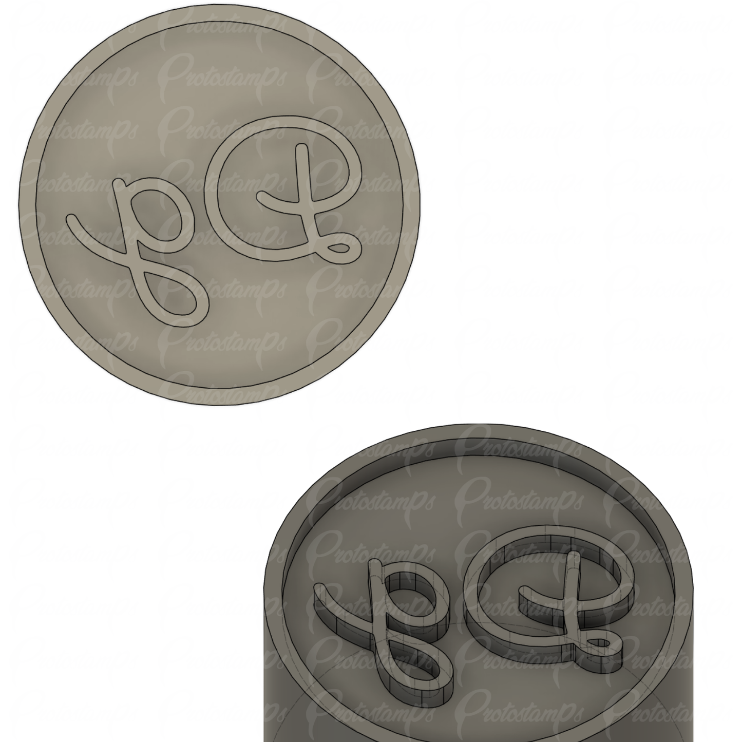 Custom 1in Stamp, Price Includes Ground Shipping
