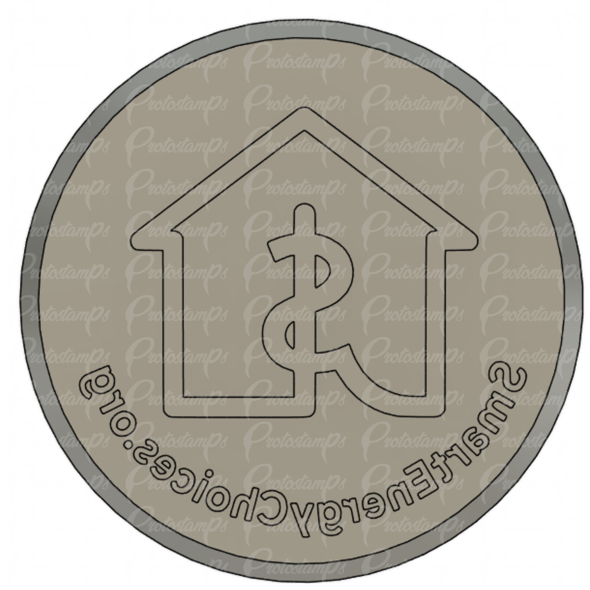 Custom 2in Stamp Price Includes Shipping
