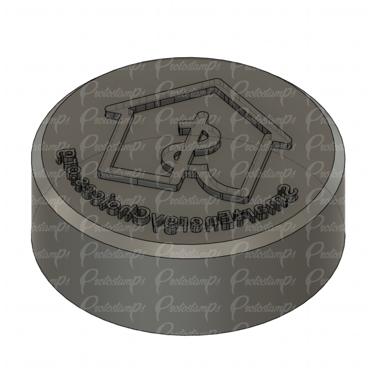 Custom 2in Stamp Price Includes Shipping