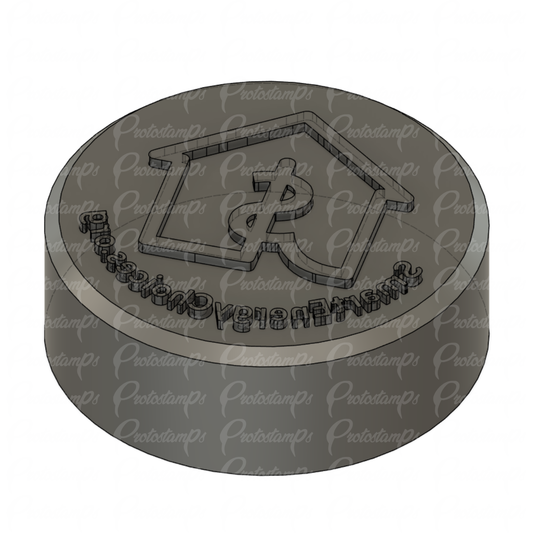 Custom 2in Stamp Price Includes Shipping
