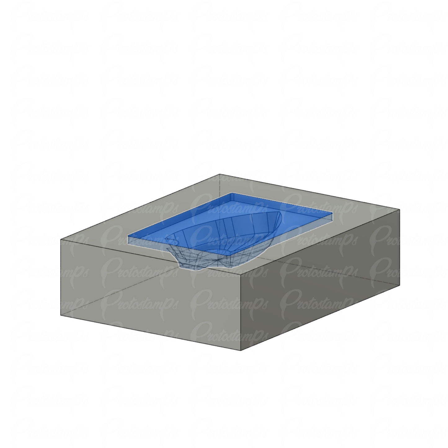 Custom Shield mold and 3.9in Stamp, Price Includes Shipping