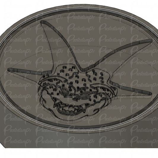 2 Custom 2.5in stamps Price includes Shipping