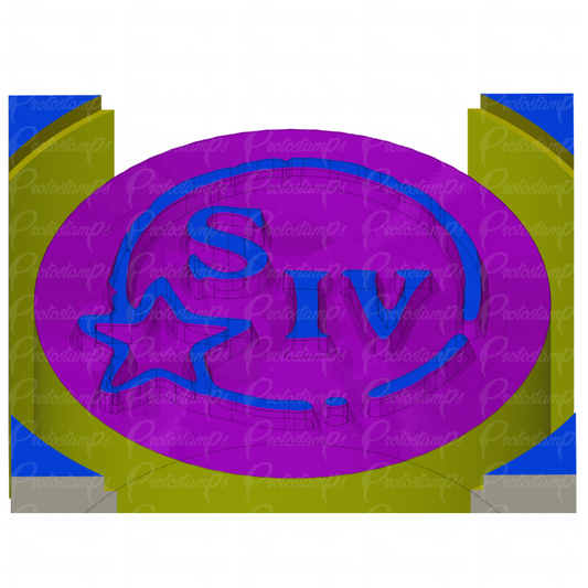Custom 22mm SIV Stamp, Price Includes Shipping