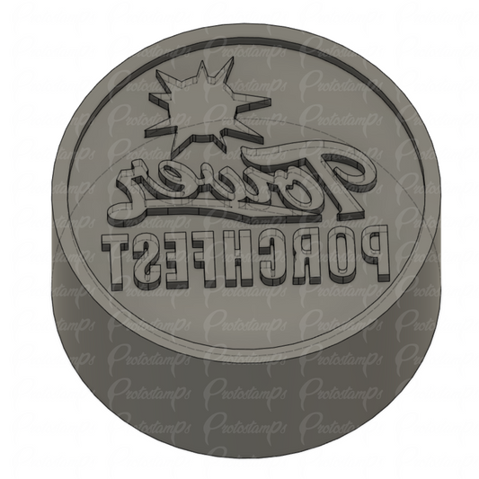 Custom 38.1mm Stamp, Price Includes Priority Shipping