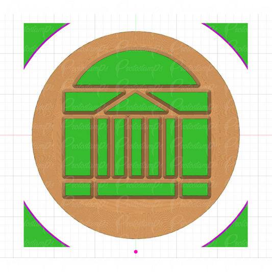 1in Stamp Price Includes Shipping