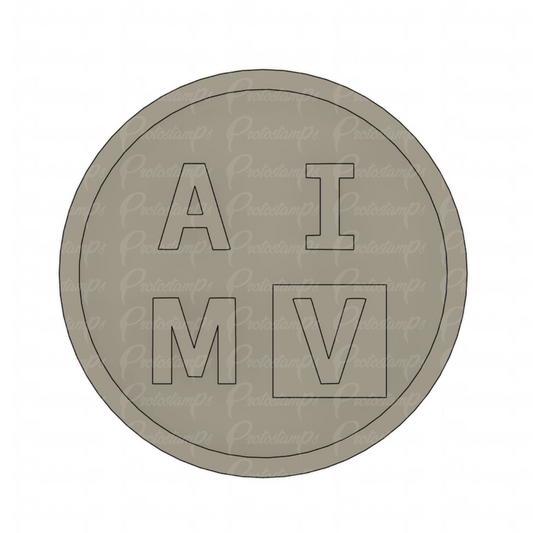 Custom 2.5in Stamp, Price Includes Shipping