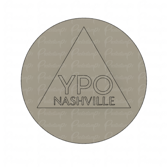 Custom YPO NASHVILLE STAMP 1.5in Stamp, Price Includes Shipping