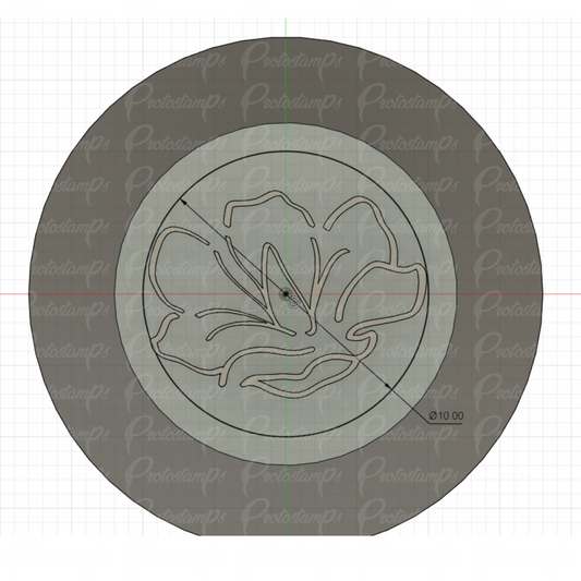 12mm Custom Stamp Price Includes Shipping