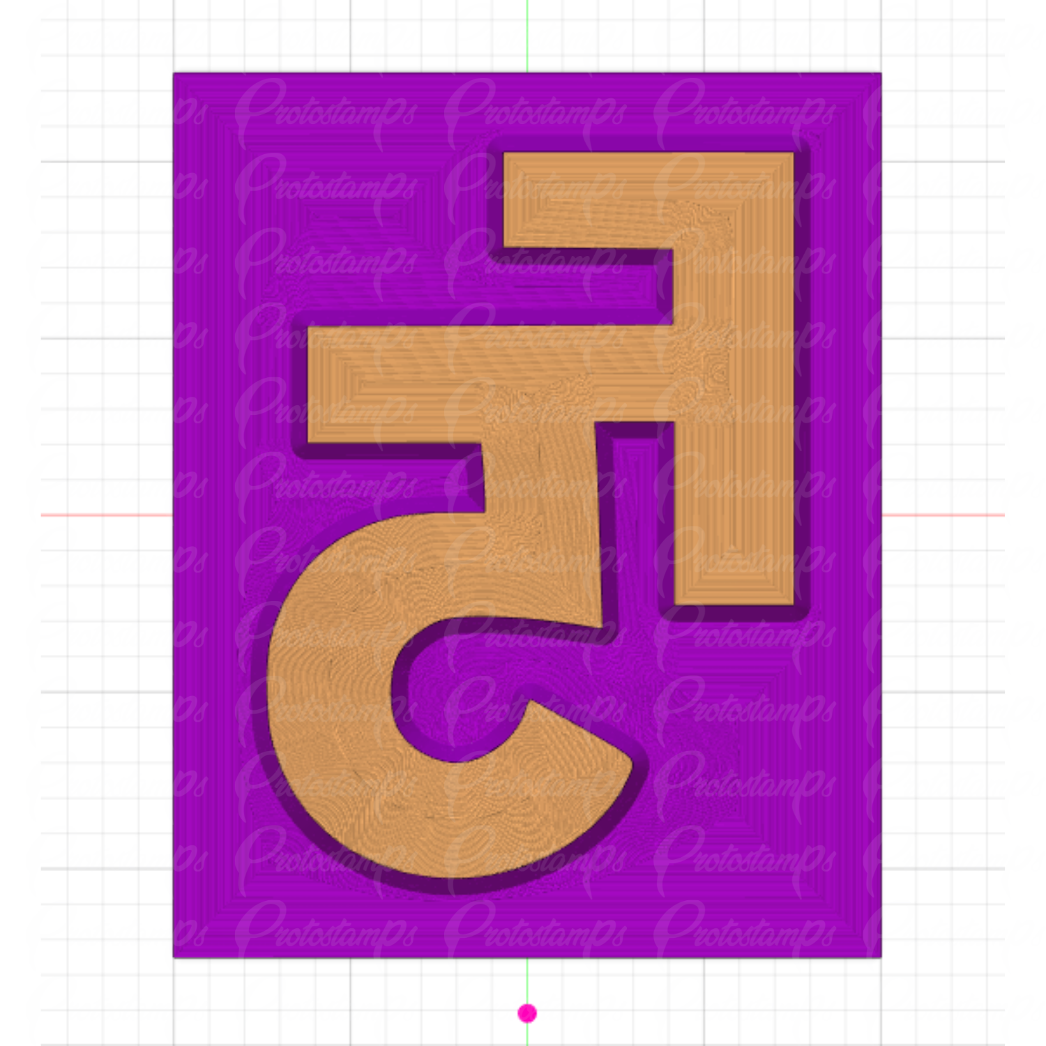 Custom 25mm x 20mm Stamp – Protostamps