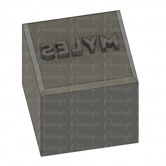 22mm Square Stamp, Price Includes Shipping