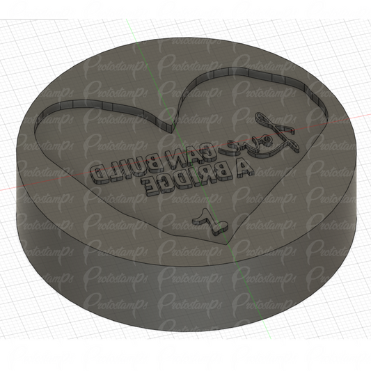 Custom 2.9in Stamp Price Includes Shipping