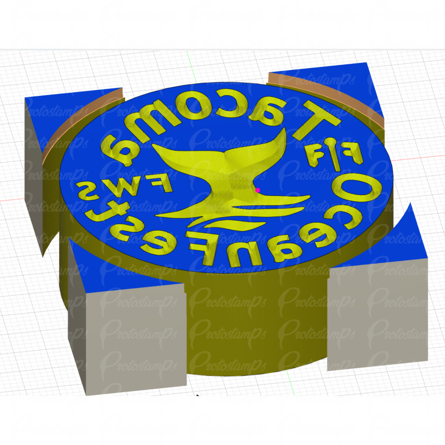 Custom 2in Stamp, Price Includes Shipping