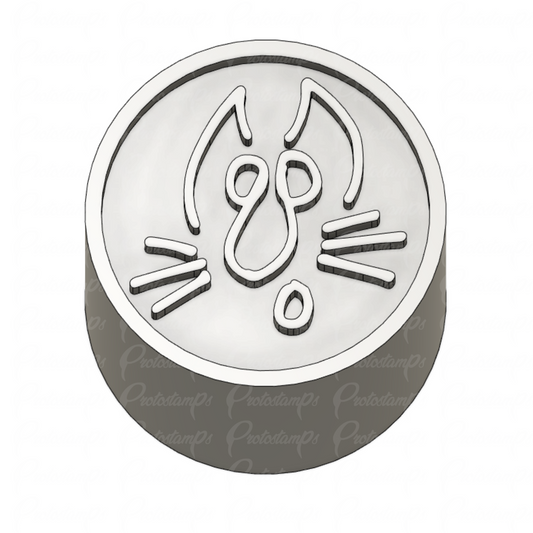 Custom 20mm Cat Stamp, Price Includes Shipping