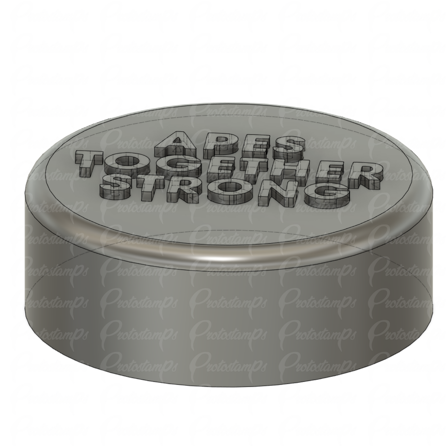1 - 50mm Brass Stamp and 1 50mm Graphite Stamp, Price Includes Shipping