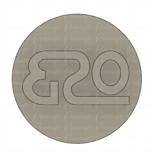 Custom 20mm Stamp, Price Includes Shipping