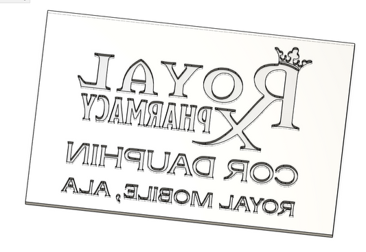 Royal Pharmacy Custom Mold