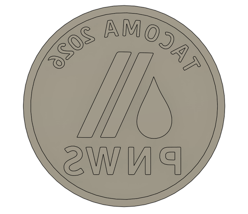 Custom 63.5mm Stamp, Price Includes Shipping