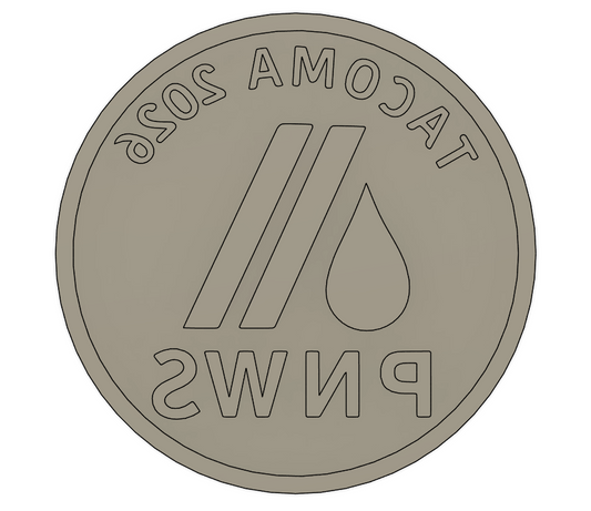 Custom 63.5mm Stamp, Price Includes Shipping