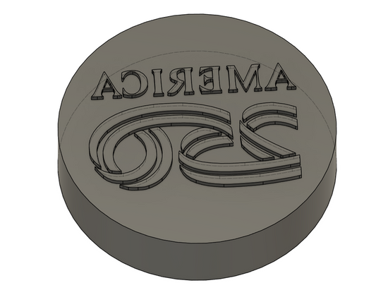 3in Custom Stamp Price Includes Shipping