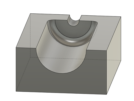 Custom 4in x 2in graphite mold.  Price Includes $200 Gift Certificate and Shipping