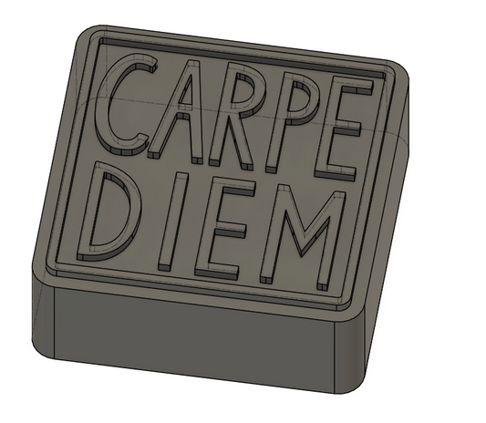 2in Square Stamp with rounded Corners, Price Includes Shipping