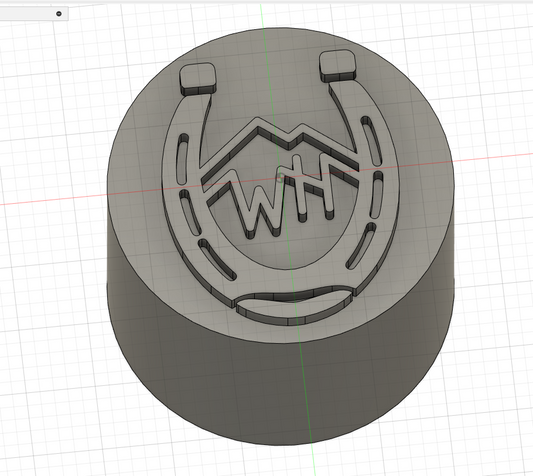 Custom Horseshoe Stamp
