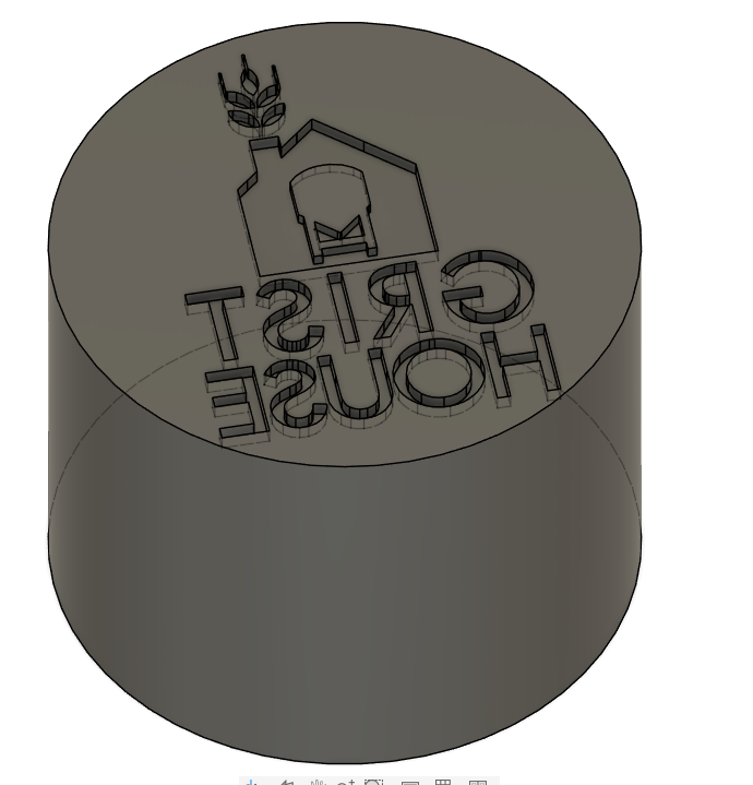 Custom 30mm Grist House Stamp, Price Includes Shipping